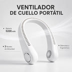 Ventilador de Cuello Silencioso 360°